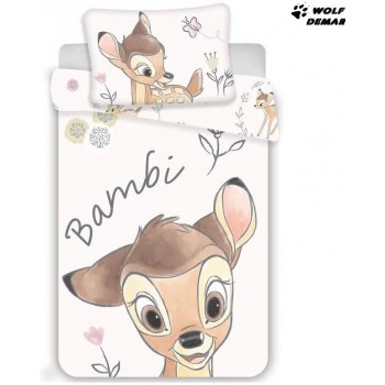 Jerry Fabrics povlečení Bambi 100 x 135 , 40 x 60 cm