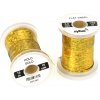 Výroba nástrahy Sybai Plochá Lametka Flat Tinsel Gold Yellowish 0,8 mm