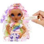 MGA Rainbow High WaterColor & Create fialové oči – Zboží Dáma