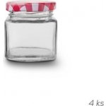 Orion zavařovací sklenice s víčkem 4 x 75ml – Zboží Mobilmania