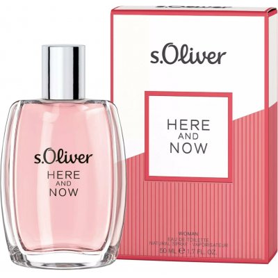 s.Oliver Here And Now toaletní voda dámská 50 ml – Hledejceny.cz