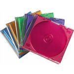 1x25 Hama pouzdro na CD Slim Box barevné 51166 – Zboží Živě