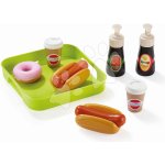 Écoiffier Potraviny na tácke Hot Dog 100% Chef s kečupom a majonézou 10 dielov od 18 mes ECO929 – Zboží Mobilmania