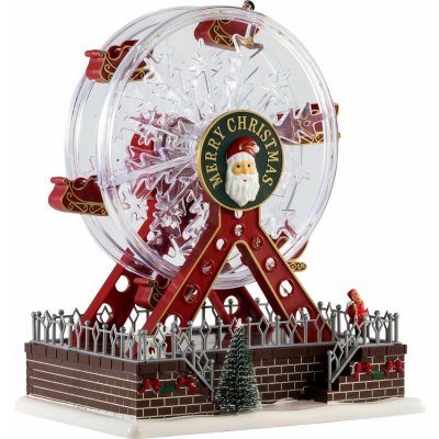 MagicHome Dekorace ruské kolo, otočné, LED, plastové, 16x23x27 cm – Hledejceny.cz