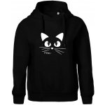 Kočka mňau Oversized mikina dámská Moon kratší + širší Černá – Hledejceny.cz