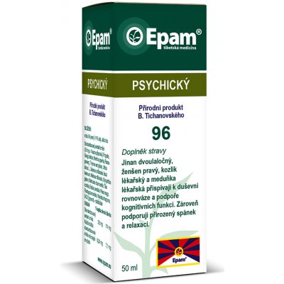 Roni Epam kapky 96 Psychický Tibetské přírodní Biostimulátory 50 ml – Hledejceny.cz