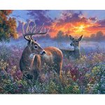 Figuered ART malování podle čísel JELENÍ PÁR – Sleviste.cz