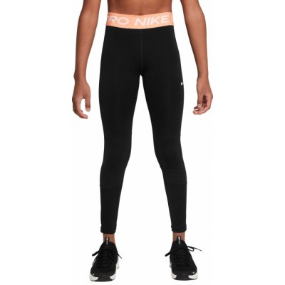 Leginsy tenisowe Nike Girls Pro Dri Fit Leggings black – Zboží Dáma