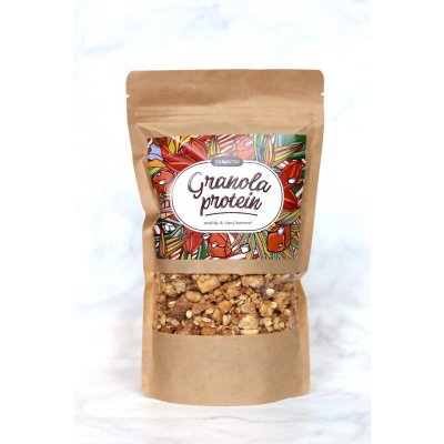 Granola Protein Slaný karamel 400 g – Zboží Dáma