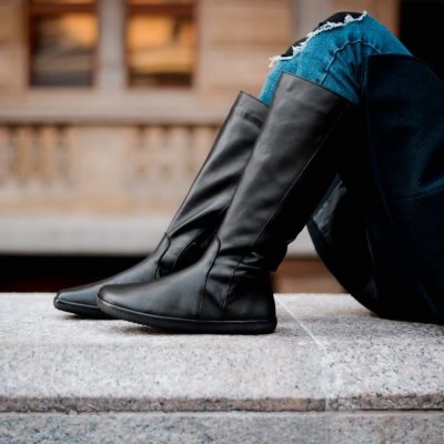 Angles Fashion kozačky Angles Thalia Black – Zboží Dáma