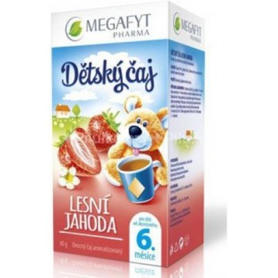 Megafyt lesní jahoda 20 x 2 g – Zbozi.Blesk.cz