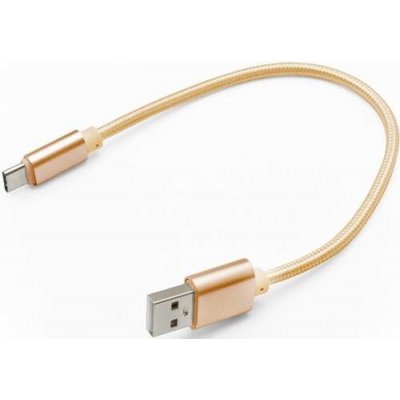 Mobilnet KABB-0173-USB-TYPEC U-C/USB, 0,2m, zlatý – Zbozi.Blesk.cz