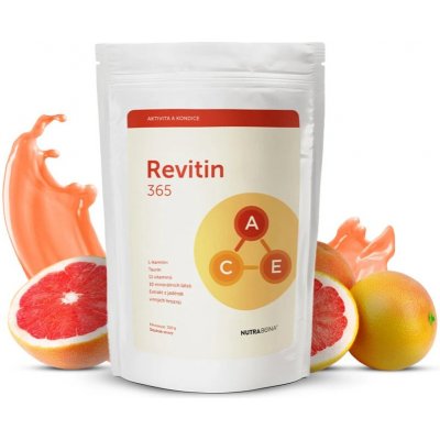 REVITIN 365 Iontový Energetický Nápoj Přírodní Příchuť Grep 350 g – Hledejceny.cz
