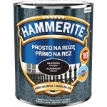 Akzo Nobel Hammerite přímo na rez, 0,70l, kladívkový černý – Zboží Mobilmania