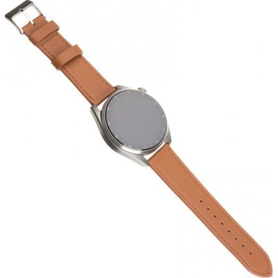 FIXED Leather Strap for Smartwatch 20mm wide, brown FIXLST-20MM-BRW