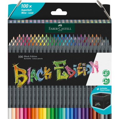 Faber Castell 116411 Black Edition 100 ks – Zboží Živě