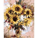 ZUTY Malování podle čísel KYTICE SLUNEČNIC 40 x 50 cm – Hledejceny.cz