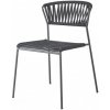 Zahradní židle a křeslo Scab Židle LISA FILÓ antracit PVC výplet SCAB N57-mint