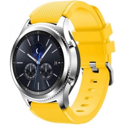 Eses - Silikonový řemínek žlutý 22mm 1530000381 – Sleviste.cz