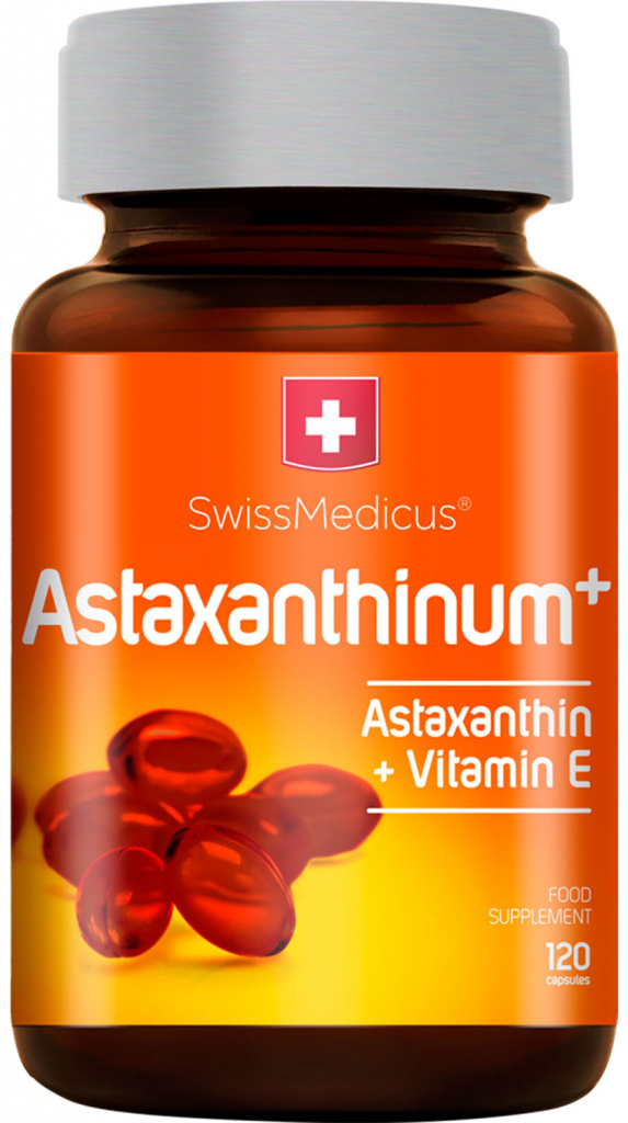 Swissmedicus Astaxantinum+ 120 kapslí