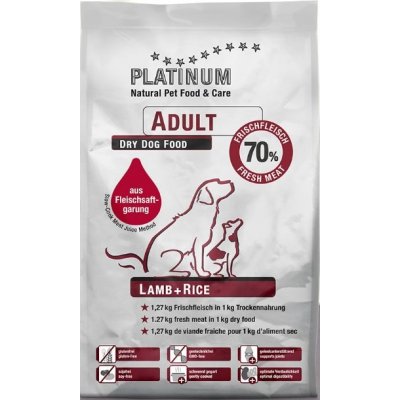 Platinum Adult Lamb & Rice 15 Kg