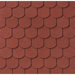 IKO Number One Biber cihlově červená 1 m² – HobbyKompas.cz