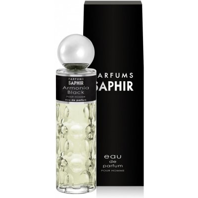 Saphir Armonia Black parfémovaná voda pánská 200 ml