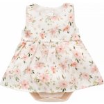 ŠATY PINOKIO S VŠITÝM BODY S KYTIČKAMI SUMMER GARDEN – Zboží Dáma