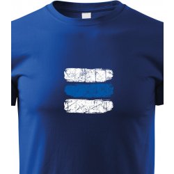 Canvas dětské tričko Turistická značka modrá, modrá, Canvas 2079