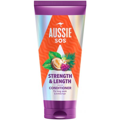 Aussie SOS Strength Length posilující kondicionér pro dlouhé vlasy 200 ml – Sleviste.cz