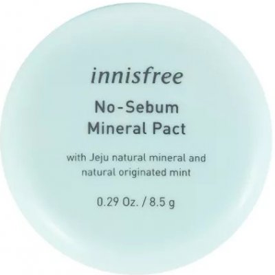 Innisfree No Sebum Mineral Pact Kompaktní minerální pudr 8,5 g