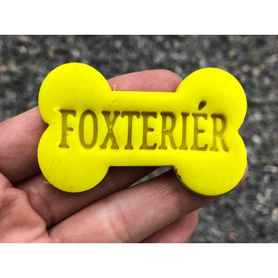 TVOŘÍTKO Foxteriér kostička - vykrajovátko – Hledejceny.cz