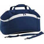 BagBase sportovní prostorná na zip Holdall 54 l modrá námořní modrá královská bílá 64 x 35 x 31 cm – Zboží Dáma