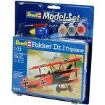 Revell ModelSet FOKKER DR.1Triplane 64116 1:72 – Zbozi.Blesk.cz