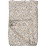 Ib Laursen Prošívaný přehoz Paisley Pattern 130 × 180 cm, béžová barva, textil – Zboží Dáma