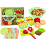 RKToys Potraviny do dětské kuchyňky sada Ovoce a salát s doplňky – Sleviste.cz