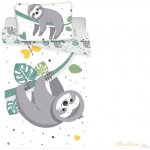 Jerry Fabrics povlečení Lenochod 100 x 135 cm 40 x 60 cm – Hledejceny.cz