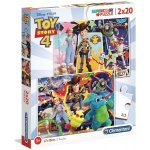 Clementoni Supercolor Toy Story 4 2 x 20 dílků – Zbozi.Blesk.cz