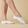 Dětské taneční boty Domyos cvičky 580 kožené bílé
