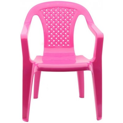 Progarden Židlička plastová dětská růžová – Zboží Mobilmania