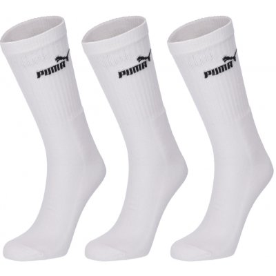 Puma ELEMENTS CREW SOCK 3P Bílá Černá – Zboží Mobilmania