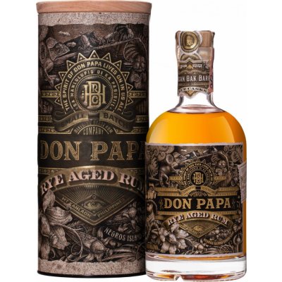 Don Papa Rye Aged 45% 0,7 l (tuba) – Hledejceny.cz