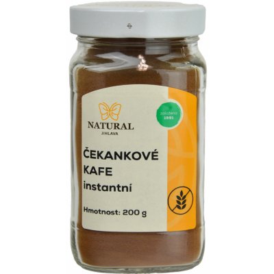 Natural Jihlava kafe čekankové instantní bez lepku 200 g – Zboží Dáma