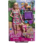 Mattel Barbie panenka a pejsek s invalidním vozíčkem – Zboží Mobilmania