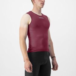 Castelli Pro Mesh 2.0 Sleeveless Bordeaux