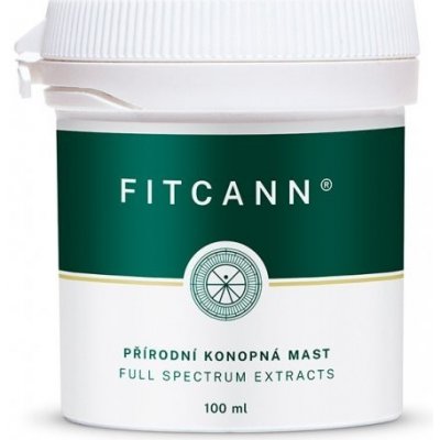 Fitcann CBD konopná mast 100 ml – Zboží Dáma