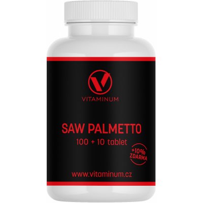 Vitaminum Saw Palmeto Serenoa Plazivá 150 mg 110 tablet – Hledejceny.cz