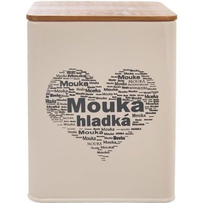 Orion Dóza Hladká mouka Srdce 11,5 x 11,5 x 14 cm – Zbozi.Blesk.cz