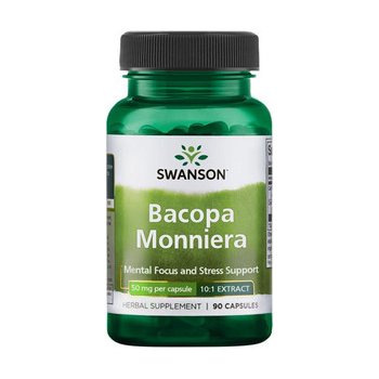 Swanson Bacopa Monnieri Extract BaCognize 50 mg 10:1 extract 90 kapslí