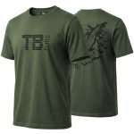TB Baits tričko Hidden Carp Green – Zboží Dáma